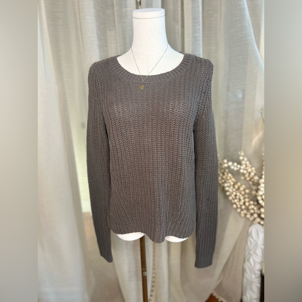 GAP cotton knit summer green sweater small